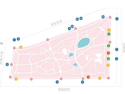 交通資訊(圖片來源：臺北市政府工務局公園路燈工程管理處)