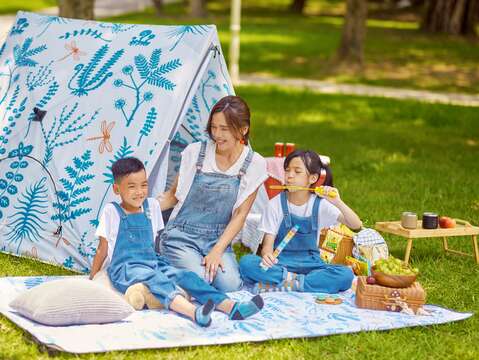 3月16日大安森林公園舉辦「花伴野餐」活動(圖片來源：臺北市政府工務局公園路燈工程管理處)
