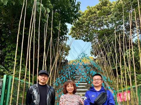《水的旅程：祈雨小童藝術裝置》(圖片來源：臺北市政府教育局)