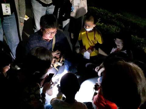 一探士林官邸夜間風貌的官邸夜未眠(圖片來源：臺北市政府工務局公園路燈工程管理處)