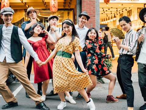 大稻埕國際藝術節─變裝遊行(圖片來源：臺北市政府觀光傳播局)