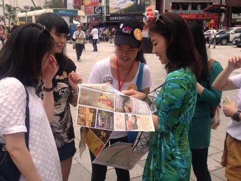 走動式觀光旅遊諮詢服務