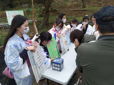 鵝尾山插秧闖關活動(圖片來源：臺北市政府工務局大地工程處)