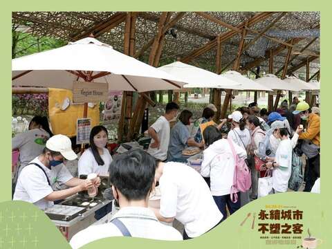 大友好市集攤位(圖片來源：臺北市政府客家事務委員會)