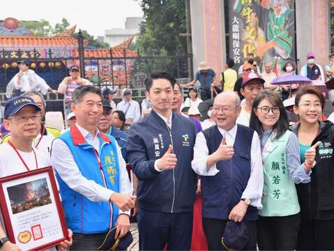 大龍峒保安宮係建於清乾隆年間（1742年），至今已有280年的歷史，是大龍峒當地的信仰中心，更是臺北市重要廟宇古蹟，保生大帝慶典尤富盛名(圖片來源：臺北市政府秘書處媒體事務組)