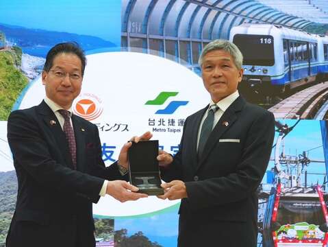 北捷陸續與日本鐵道及纜車同業簽訂友好締結，深化同業間合作交流，同時與臺北市政府聯手，共同推動臺北與國際城市合作交流，讓臺北成為國際化的友善城市(圖片來源：臺北大眾捷運股份有限公司)