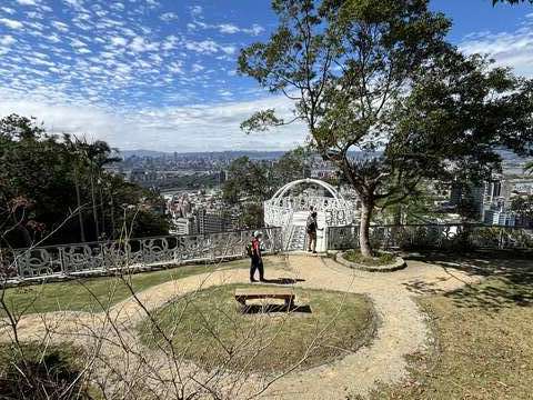 視野遼闊的北眼平台(圖片來源：臺北市政府工務局大地工程處)