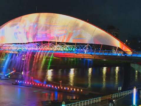 「2024台北水舞嘉年華」活動(圖片來源：臺北市政府觀光傳播局)