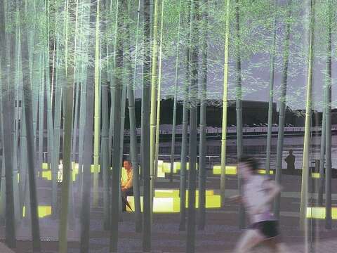 整備北投區公園及綠地，規劃具社區休閒功能的宜居環境，建立綠色森林與城市花園意象