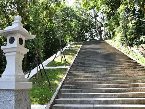 指南宮竹柏參道(圖片來源：臺北市政府工務局大地工程處)