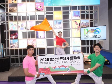 天馬戲創作劇團融合雙北世壯運競賽項目呈現精采特技及體操表演。(圖片來源：臺北市政府觀光傳播局)