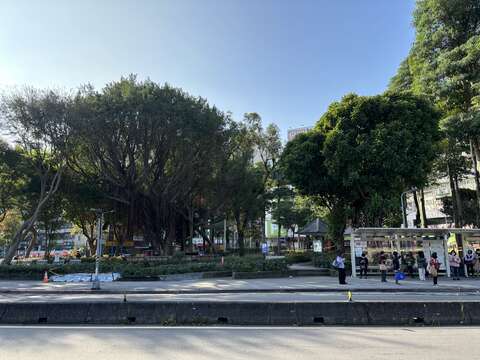 集合點景行公園(圖片來源：臺北市政府工務局大地工程處)