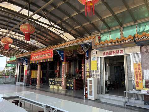 解散點景興路243巷牌樓(圖片來源：臺北市政府工務局大地工程處)