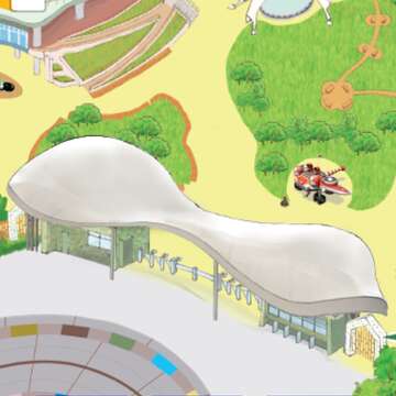 兒童新樂園APP-園區導覽示意圖
