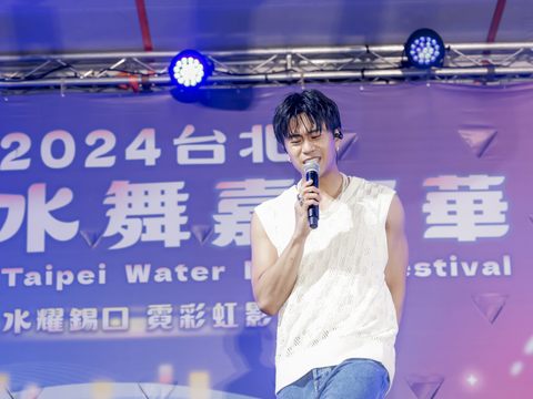 音樂玩家廖柏雅帶來多首創作歌曲(圖片來源：臺北市政府觀光傳播局)