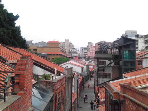 Bird's eye view of Bopiliao Historic Block