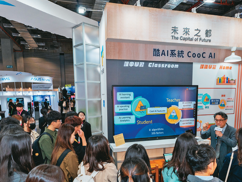 今年台北市政府舉辦的智慧城市展，展現台北市邁向未來之都的願景。（圖／台北市資訊局）