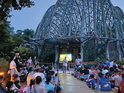 台北市立動物園規畫豐富的夏日夜間活動。（資料照／台北市立動物園）
