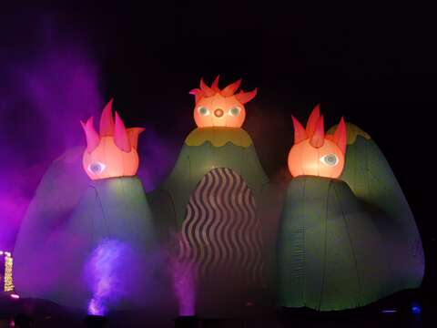 五大打卡裝置物「夏日魔法～溫泉魔法師降臨」(圖片來源：臺北市商業處)