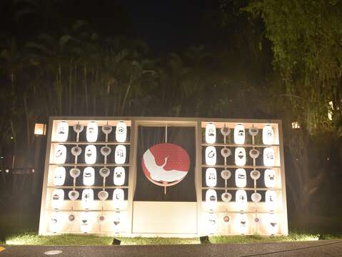 五大打卡裝置物「夏日魔法～煽來好幸運」(圖片來源：臺北市商業處)
