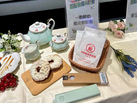 東區亮點特店消費滿額即贈環保餐具組(圖片來源：臺北市商業處)