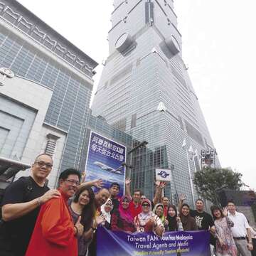 台灣目前每年約有20萬的穆斯林遊客人數，市場發展空間仍大。（圖／中央社提供，徐肇昌攝）