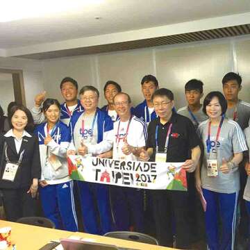 繼2015年光州世大運後，許絜瑜（左2）將第二度代表台灣參加2017臺北世大運。（圖／許絜瑜提供）