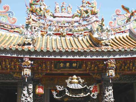 士林神農宮有長達270多年的悠久歷史。(吳昭輝攝)