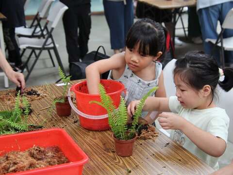 小朋友也可以一起同樂！(圖片來源：臺北市政府工務局公園路燈工程管理處)