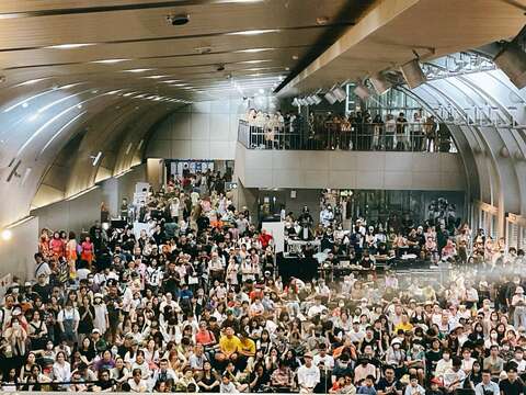 2024捷運盃街舞大賽初賽人潮(圖片來源：臺北大眾捷運股份有限公司)