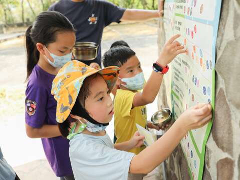 來貼生態露營排行榜(圖片來源：臺北市政府工務局大地工程處)