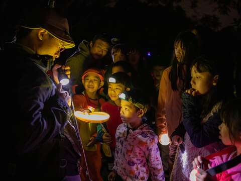 夜觀貴子坑(圖片來源：臺北市政府工務局大地工程處)