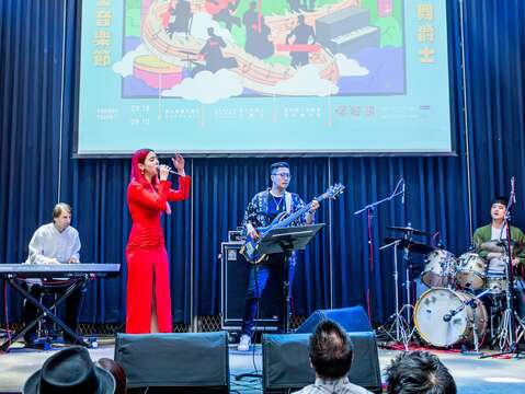 8月26日記者會由ZY THE WAY中庸帶來演出(圖片來源：臺北市政府文化局)