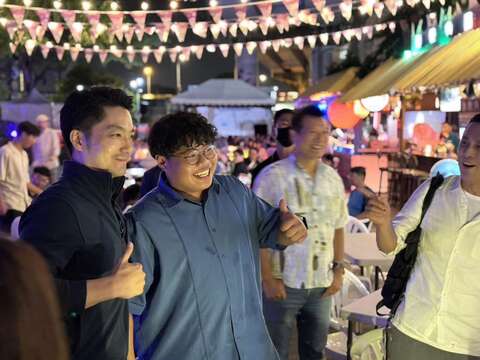 蔣萬安市長也邀請民眾不要忘了參與週六即將起跑的「潮臺北之夜」活動，用行動支持最棒的在地音樂產業(圖片來源：臺北市政府文化局)