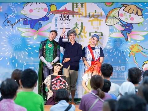 「打勾勾劇團」帶來「客家星球大作戰」(圖片來源：臺北市政府客家事務委員會)