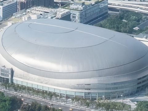 臺北大巨蛋(圖片來源：臺北市政府觀光傳播局)