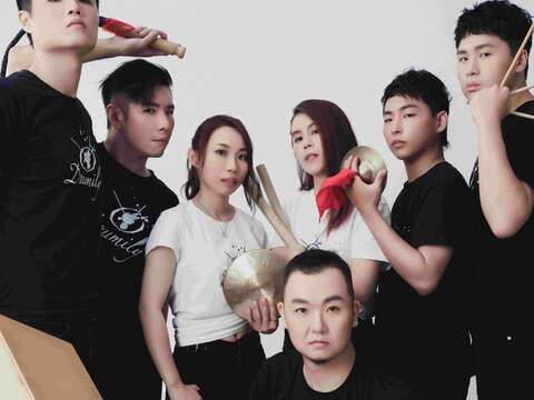 Drumily擊樂團(圖片來源：臺北市政府客家事務委員會)