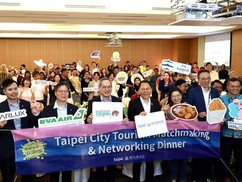 臺北市政府觀傳局局長王秋冬率臺北業者到馬來西亞與當地業者媒合交流(圖片來源：臺北市政府觀光傳播局)