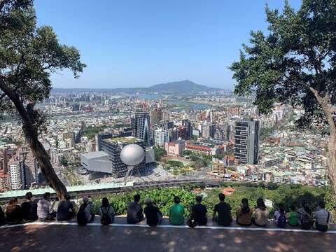微風平台賞景(圖片來源：臺北市政府工務局大地工程處)