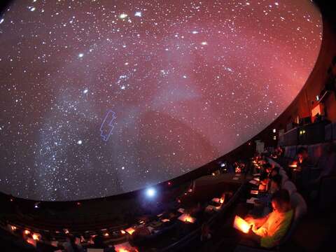 星座辨認(圖片來源：臺北市立天文科學教育館)