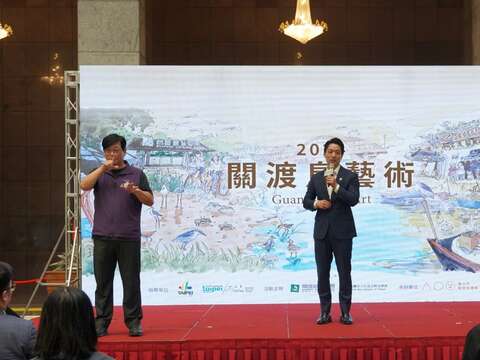 臺北市長蔣萬安邀請大家參加「2024關渡鳥藝術季」系列活動(圖片來源：臺北市動物保護處)