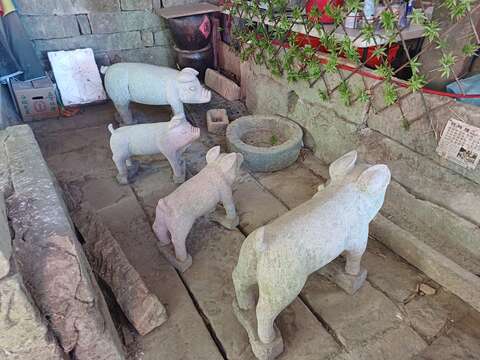 茶香豬舍豬圈意象(圖片來源：臺北市政府工務局大地工程處)
