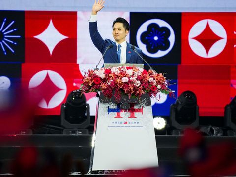 臺北市長蔣萬安強調,今年的國慶晚會,市府團隊全力以赴,為所有國人呈現最美好一面。(圖片來源:臺北市政府觀光傳播局)