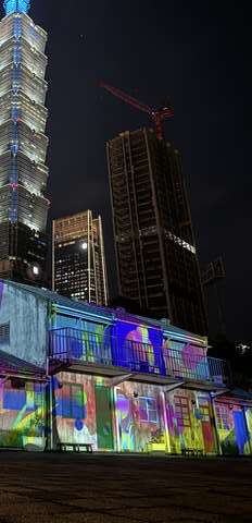 四四南村－LIGHT UP 南村有光(圖片來源：臺北市政府文化局)