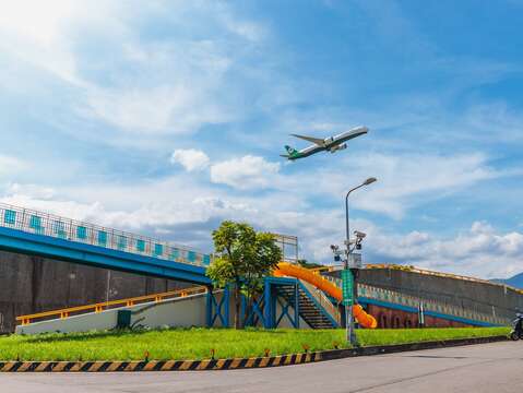 The public can now enjoy a close-up view of planes soaring through the sky
