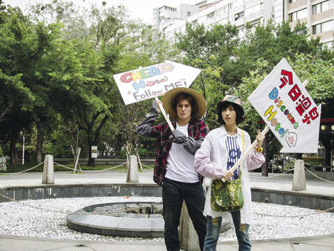 《五星級魚干女》將北投具地方特色的景點納入電影場景中，像是擁有百年歷史的北投公園。（圖／晴天影像提供）