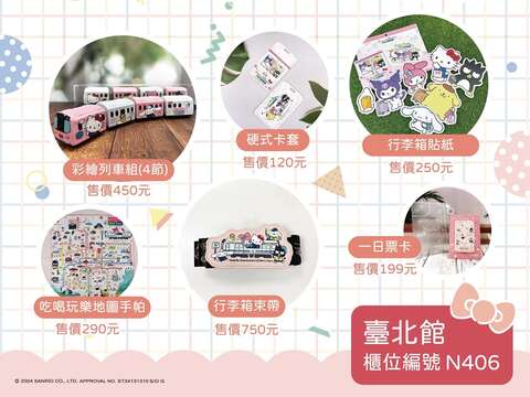 「HELLO KITTY 造型悠遊卡」首賣(圖片來源：臺北大眾捷運股份有限公司)