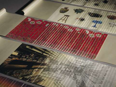 龍鱗裝投標書承襲中國古代書卷的傳統裝幀，展開後即為一幅完整圖畫，頁頁都是驚喜。
