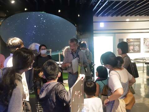 天文親子營將透過實體模型帶您認識星座(圖片來源：臺北市立天文科學教育館)