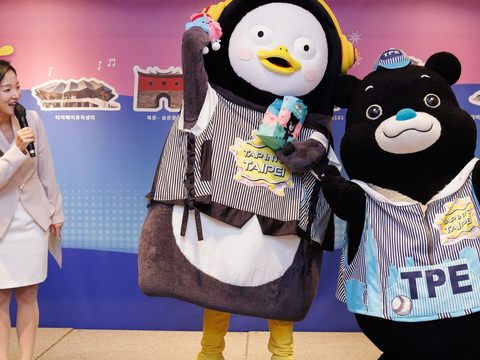 Tap into Taipei (탭 인투 타이베이)! 타이완과 한국의 인기 마스코트, 슝잔과